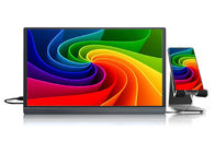 Puerto HDR ultra delgado de la gama el 72% HDMI del color monitor portátil de 15,6 pulgadas