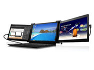 Extensión de la pantalla del ordenador portátil - 10,1” por completo monitores del triple de HD con el puerto de HDMI y de USB-C