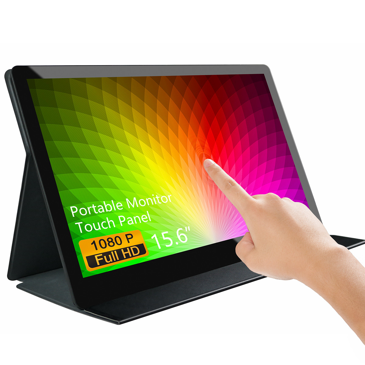 Monitor de la pantalla táctil USB del color 262K de la exhibición del tiempo de respuesta 12ms