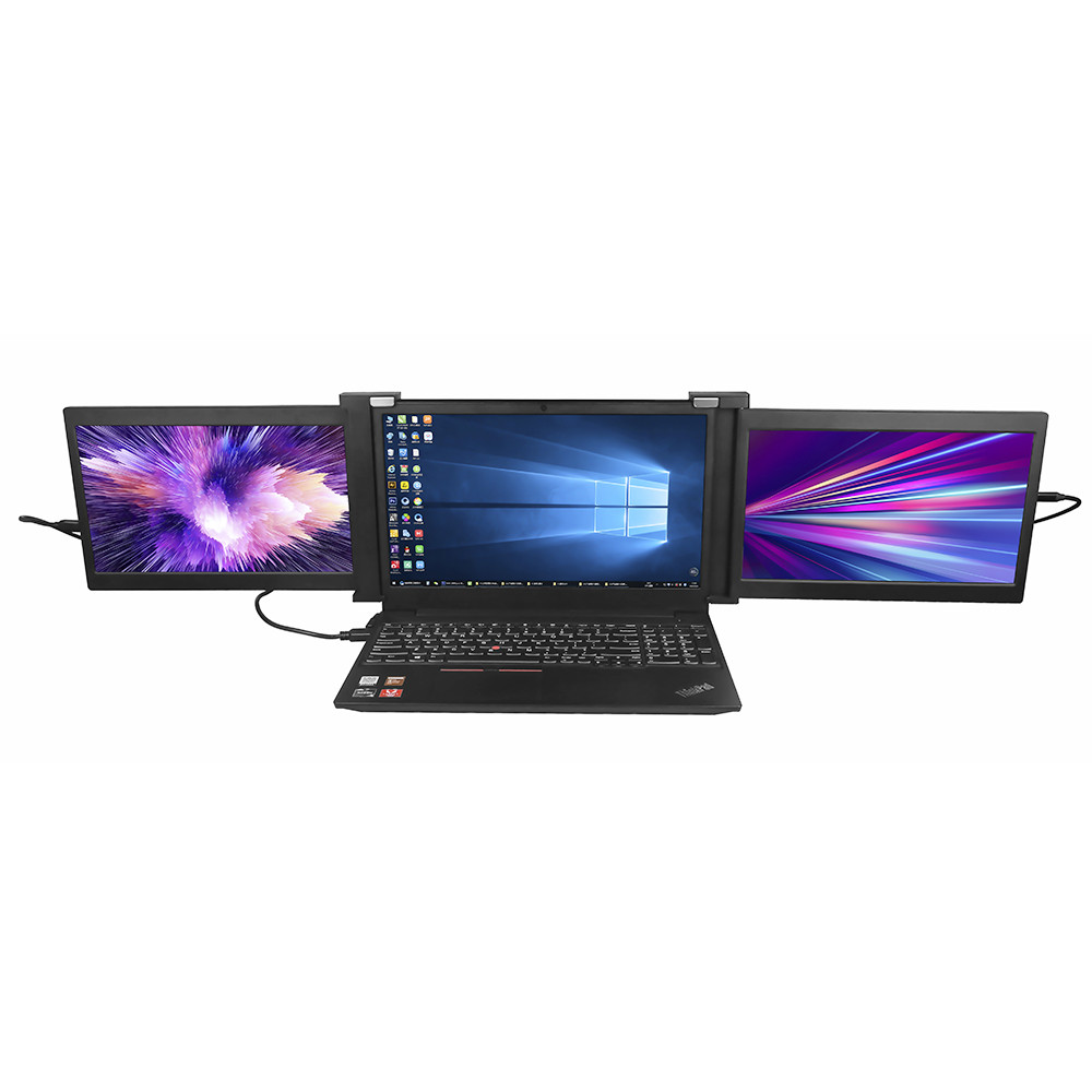 Monitor portátil portuario multi lleno del triple 60Hz 13.3inch de HD para los ordenadores portátiles